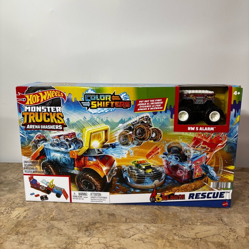 Hot Wheels Monster Trucks Arena Smashers Color Shifters